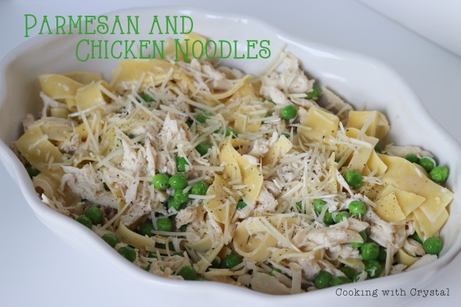 Parmesan and Chicken Noodles