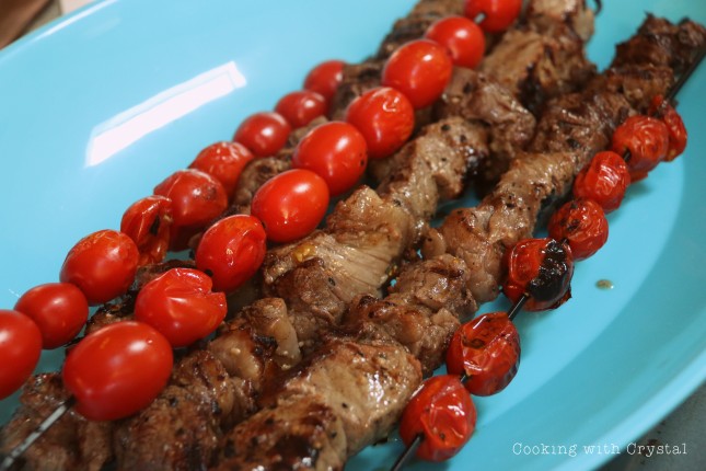 Beef Kebabs for Cooking with Crystal