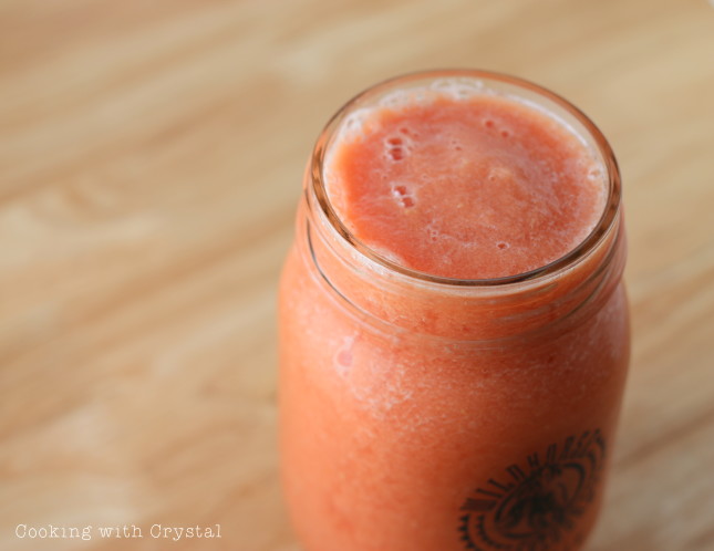 Mango Berry Smoothie + cooking with crystal